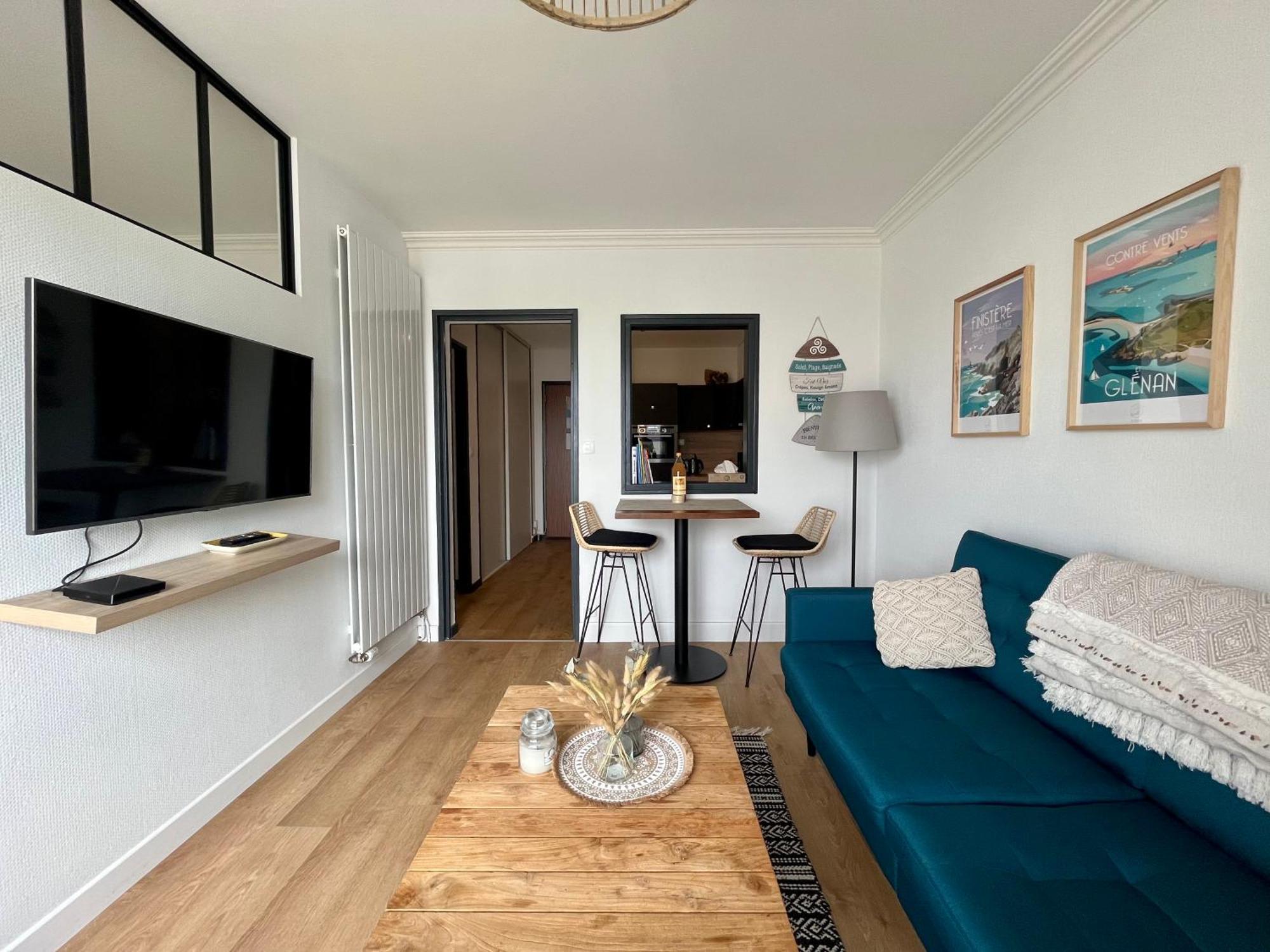 Apartment Coeur De Concarneau, Entier, Proche Centre, Corniche Et Avec Parking Concarneau
