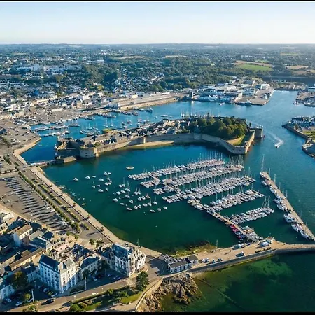 Coeur De Concarneau, Appartement Entier, Proche Centre, Corniche Et Plage Avec Parking Exterior photo