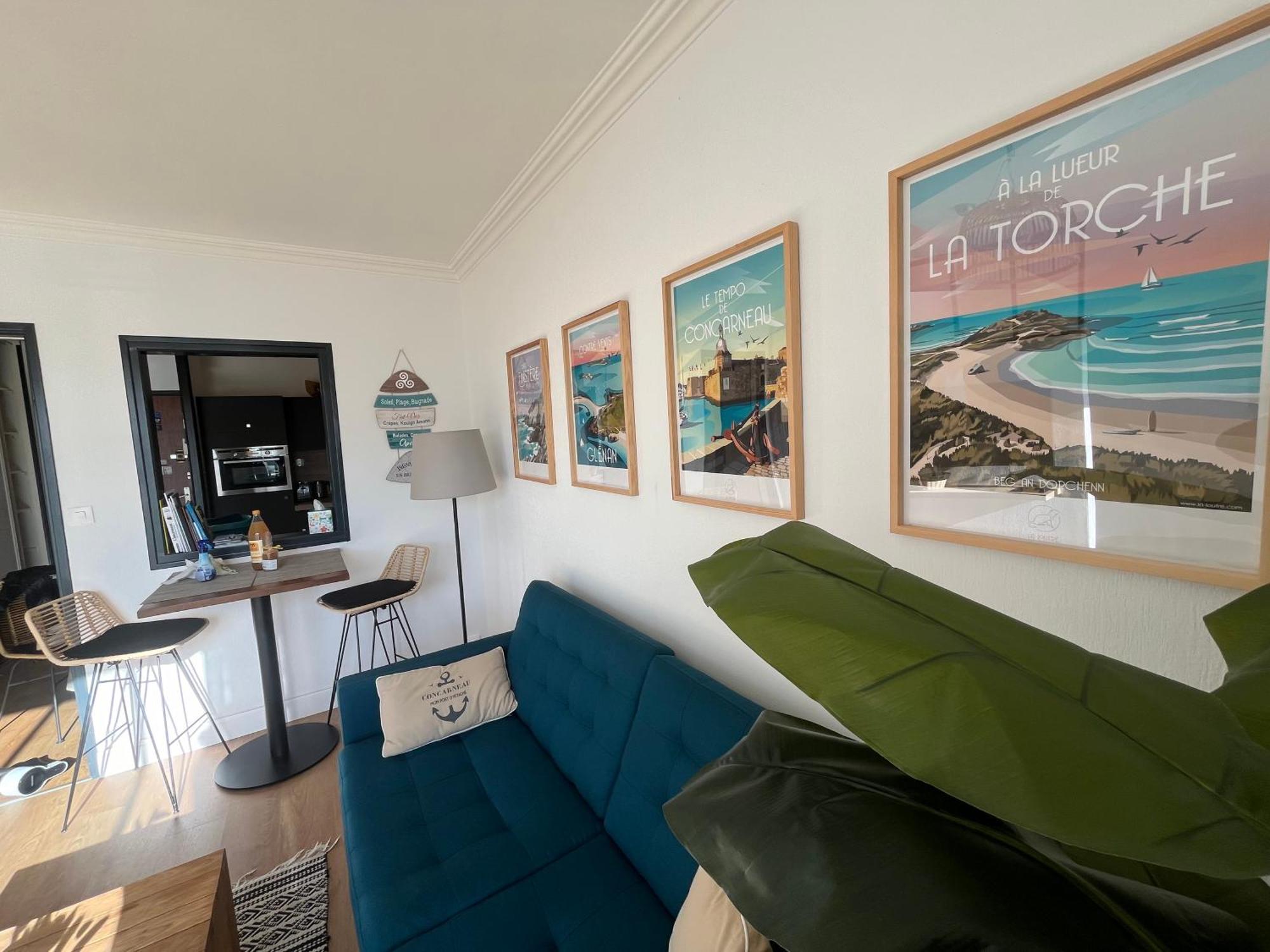 Apartment Coeur De Concarneau, Entier, Proche Centre, Corniche Et Avec Parking *